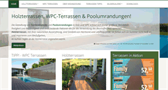 Desktop Screenshot of holzterrassen-wien.at