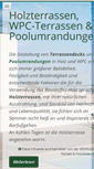 Mobile Screenshot of holzterrassen-wien.at